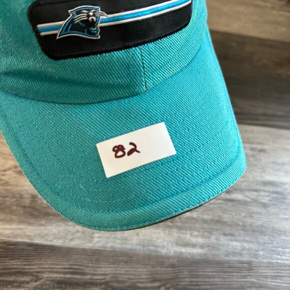 Vintage Teal Nike White Tag NFL Pro Line Carolina Panthers Football Hat - Picture 8 of 8
